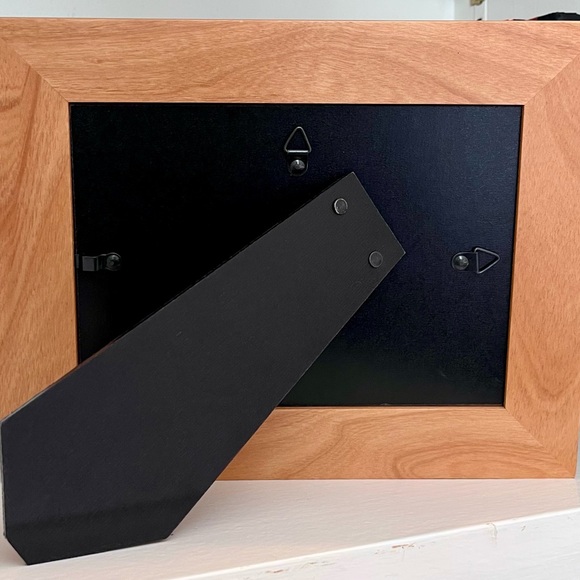 Natural Wood Picture Frame - When a Baby is Born - Picture 2 of 2